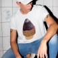 Preview: iced pigeon shirt eiswaffel taube ice cream cone ice waffle 2