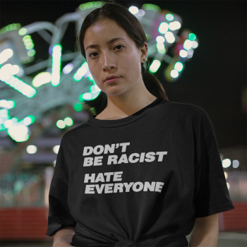 dont be racist tshirt shirt anti racist action herr ganze