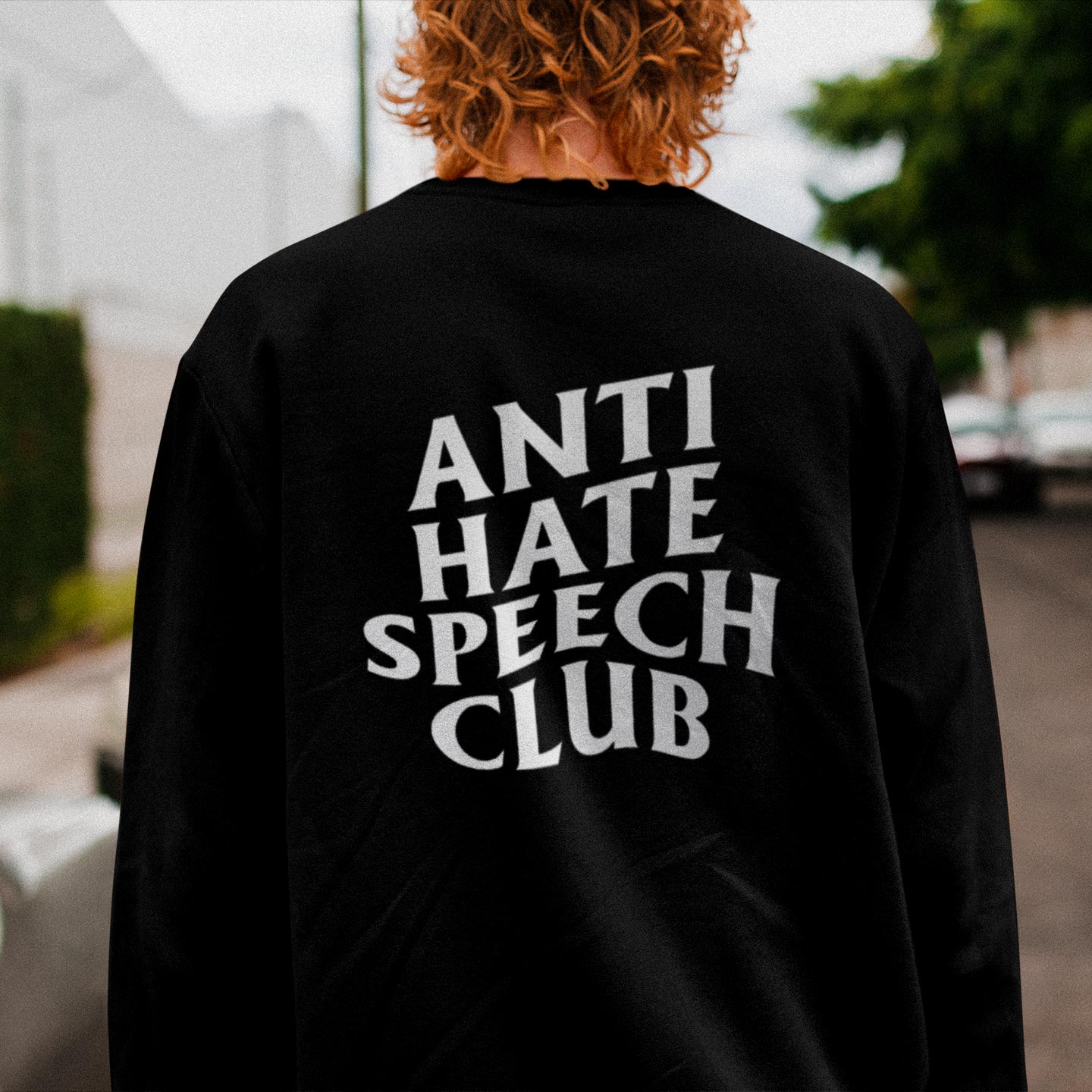 ANTI HATE SPEECH CLUB - SWEATER - HERR GANZE