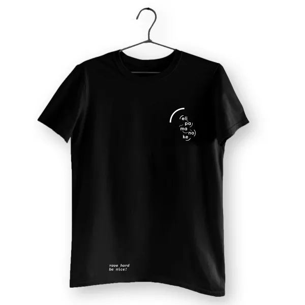 elipamanoke logo tshirt shirt schwarz black